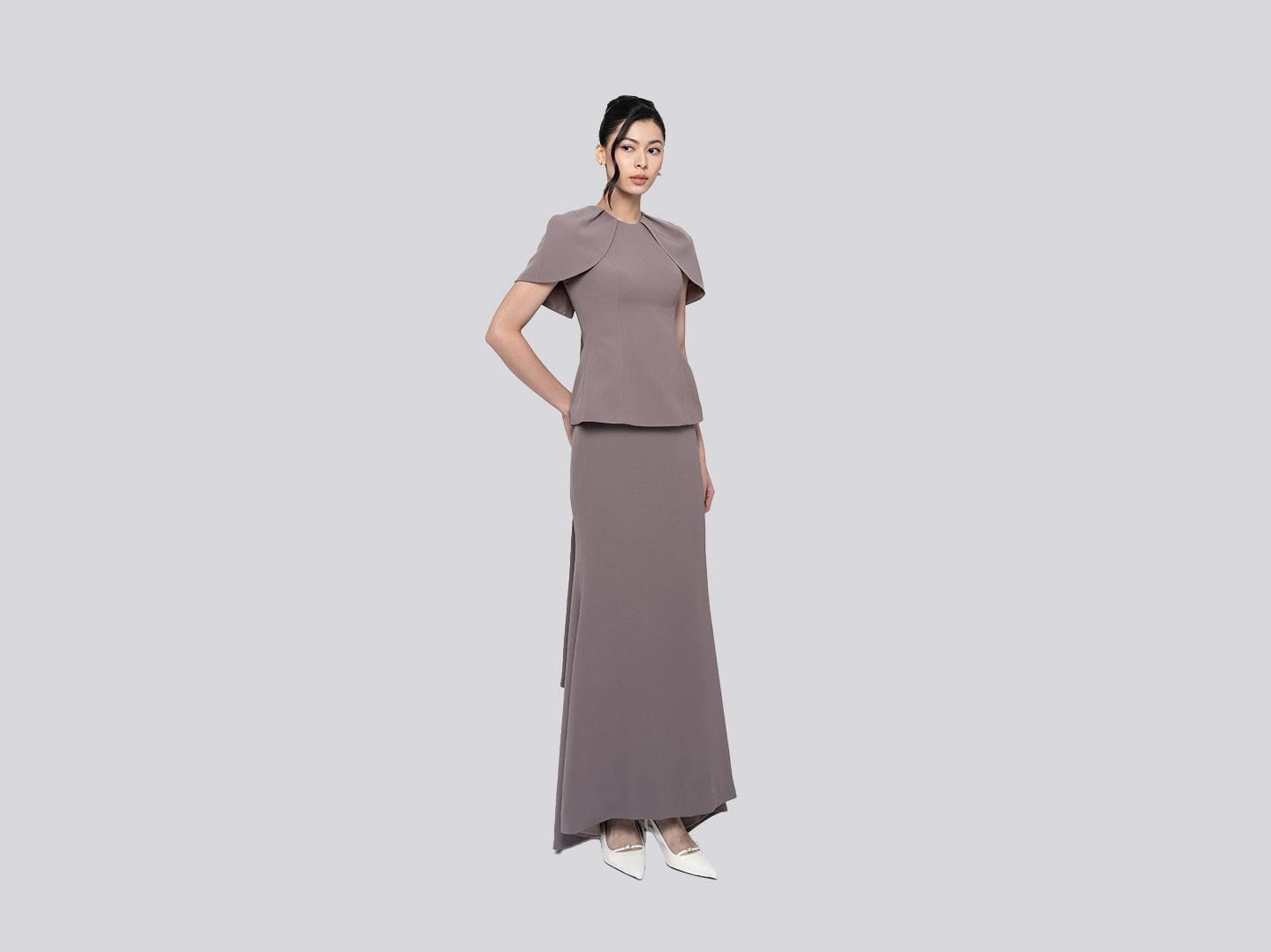 Basic Long Pencil Skirt